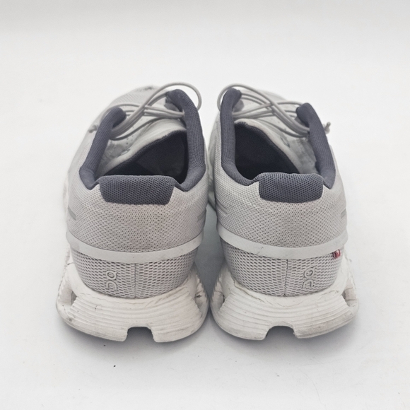 On Cloud 5 Glacier White Men’s Running Shoes Size 8 Lightweight Cushioned Preown